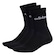 Kit Meias Linear Crew Cushioned com 3 Pares - Adulto PRETO