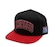 Boné DC Shoes Shy Town Empire - Snapback - Adulto PRETO/VERMELHO