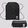 Gym Sack Sestini + Estojo Brooklyn Nets PRETO