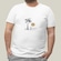 Camiseta Plus Size Prime Sun Gazing WSS - Masculina BRANCO