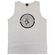 Camiseta Regata Volcom Circle Texture SM25 - Masculina BRANCO