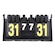 Placar de Mesa Vollo VT606 Maleta 7 Sets 31 Pontos PRETO