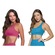 Top Canelado Selene Sem Costura - 2 Unidades - Feminino AZUL
