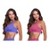Top Canelado Selene Sem Costura - 2 Unidades - Feminino ROSA