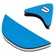 Protetor de Bico e Rabeta Wet Dreams Squash AZUL CLARO