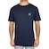 Camiseta Hurley One&Only Relevo - Masculina AZUL ESCURO