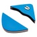 Protetor de Bico e Rabeta Wet Dreams Round Fish AZUL CLARO