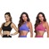 Top Canelado Selene Sem Costura - 3 Unidades - Feminino ROSA