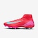 Chuteira de Campo Nike Air Zoom Mercurial Superfly 10 Academy - Adulto LARANJA/AZUL
