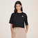 Camiseta New Balance Cropped Small Logo - Feminina PRETO