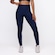 Calça Legging Orbis Fitness Textura Empina Bumbum - Feminina Azul Esc Mescla