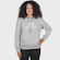 Blusão de Moletom New Balance Essentials Basic - Feminino CINZA