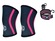 Kit Joelheira 7mm Nc Extreme ( Par ) + Munhequeira (Par) PRETO/ROSA