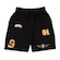 Bermuda de Moletom Grizzly Third Down - Masculina PRETO