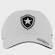 Boné Aba Curva do Botafogo SuperCap Escudo Bordado - Snapback - Adulto BRANCO