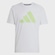 Camiseta de Treino adidas Manga Curta Logo - Masculina BRANCO
