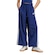 Calça Malha adidas Parachute Essentials Três Listras Lifestyle - Feminina AZUL CLA/BRANCO