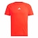 Camiseta adidas Treino Gym - Masculina VERMELHO/CINZA