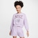 Blusão Nike Sportswear Club - Infantil LILAS