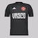 Camisa Kappa Vasco Supporter Type - Infantil PRETO