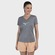 Camiseta Mizuno Big Logo Corrida - Feminina CINZA