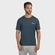 Camiseta Mizuno Basic Logo - Masculina AZUL