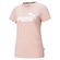 Camiseta Puma Essentials Logo Tee Algodão - Feminina ROSA