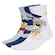 Meia Cano Médio adidas Mickey Disney - 3 Pares - Infantil AZUL/BRANCO