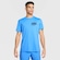 Camiseta Nike Dri-FIT Fitness - Masculina AZUL/PRETO
