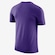 Camiseta Nike NBA Los Angeles Lakers Courtside - Masculina ROXO/AMARELO