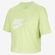 Camiseta Nike Sportswear Cropped - Infantil AMARELO/BRANCO