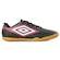 Chuteira Futsal Umbro Cannon - Masculina PRETO/VERMELHO
