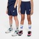 Short Nike Sportswear Club 6IN - Infantil AZUL/BRANCO
