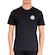Camiseta Rip Curl Wettie Logo Big - Masculina PRETO