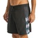 Bermuda Hurley Side Tie Dye 18" - Masculina PRETO