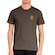 Camiseta Rip Curl The Search Rough - Masculina MARROM