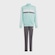 Agasalho adidas J 3s Tiberio Ts - Infantil TURQUESA