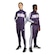 Agasalho adidas J 3s Tiberio Ts - Infantil ROXO/BRANCO