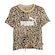 Camiseta Puma Essential Animal - Infantil BEGE