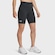 Shorts Under Armour Campus 7 - Feminino PRETO