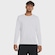 Camiseta Manga Longa Under Armour Launch Corrida - Masculina BRANCO