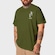 Camiseta Okdok Big Oversized Tattoo Hands - Masculina VERDE