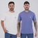 Camiseta Hurley - 2 Unidades - Masculina BRANCO/ROXO CLA