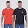 Camiseta Nicoboco - 2 Unidades - Masculina Vermelho/Preto