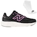 KIT TÊNIS NEW BALANCE 413 V3 + MEIA - FEMININO PRETO/ROSA