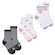 Kit 3 Pares De Meias Selene Soquete Cano Médio - Infantil BRANCO