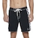 Bermuda Quiksilver Original Arch 18" - Masculina PRETO/BRANCO