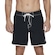 Bermuda Quiksilver Original Scallop 18" - Masculina PRETO