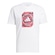 Camiseta adidas Gráfica Camuflada Box - Masculina BRANCO