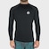 Camisa Lycra Rip Curl de Surf Icons Brushed - Masculina PRETO